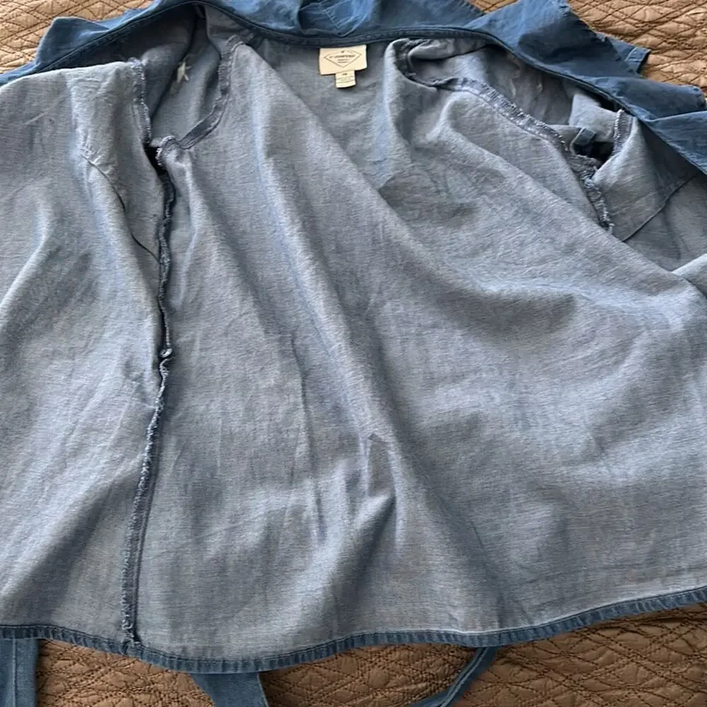 St. John's Bay | Chambray Top NWT Size SP